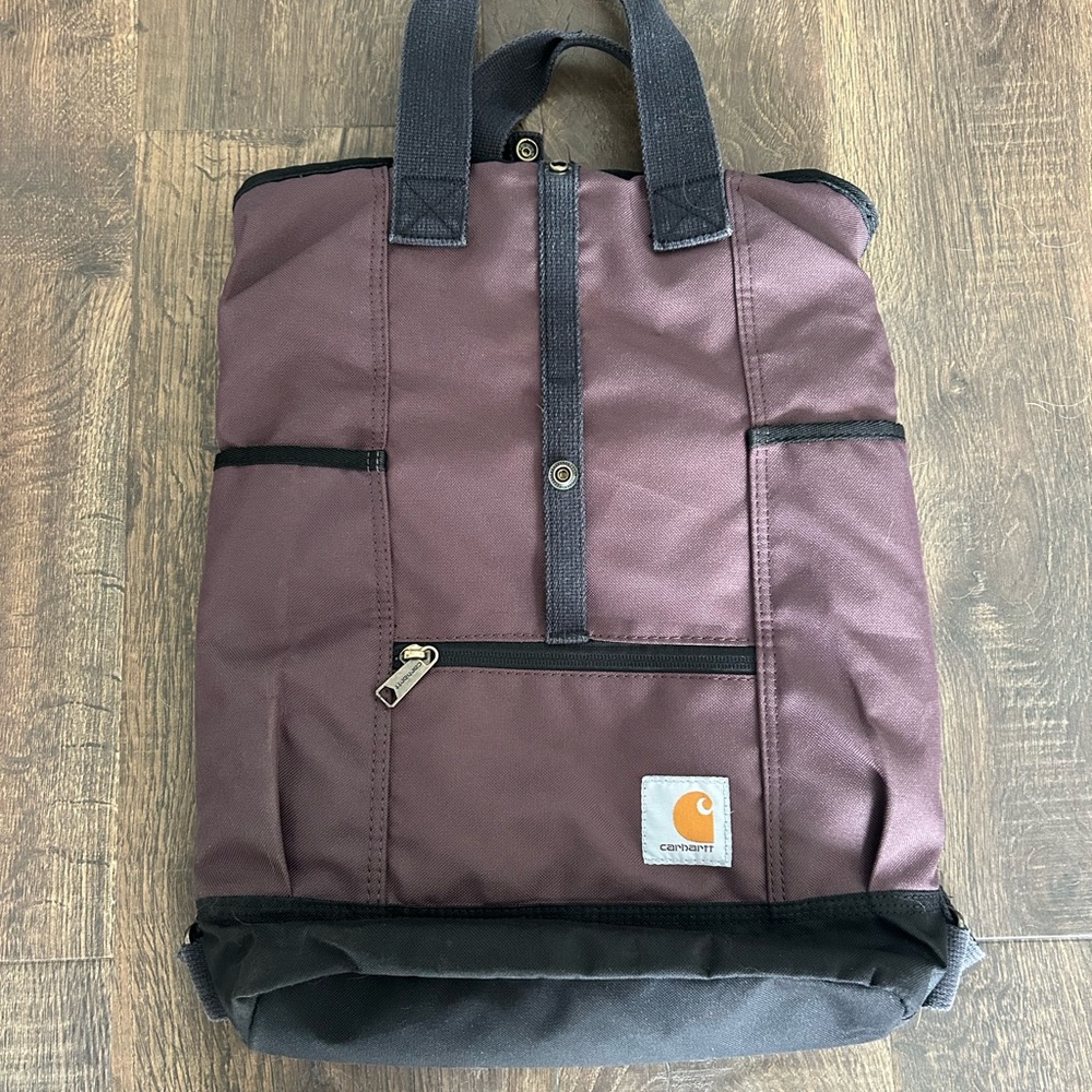 Carhartt Convertible Tote Bag with Adjustable Straps Backpack with Laptop Sleeve